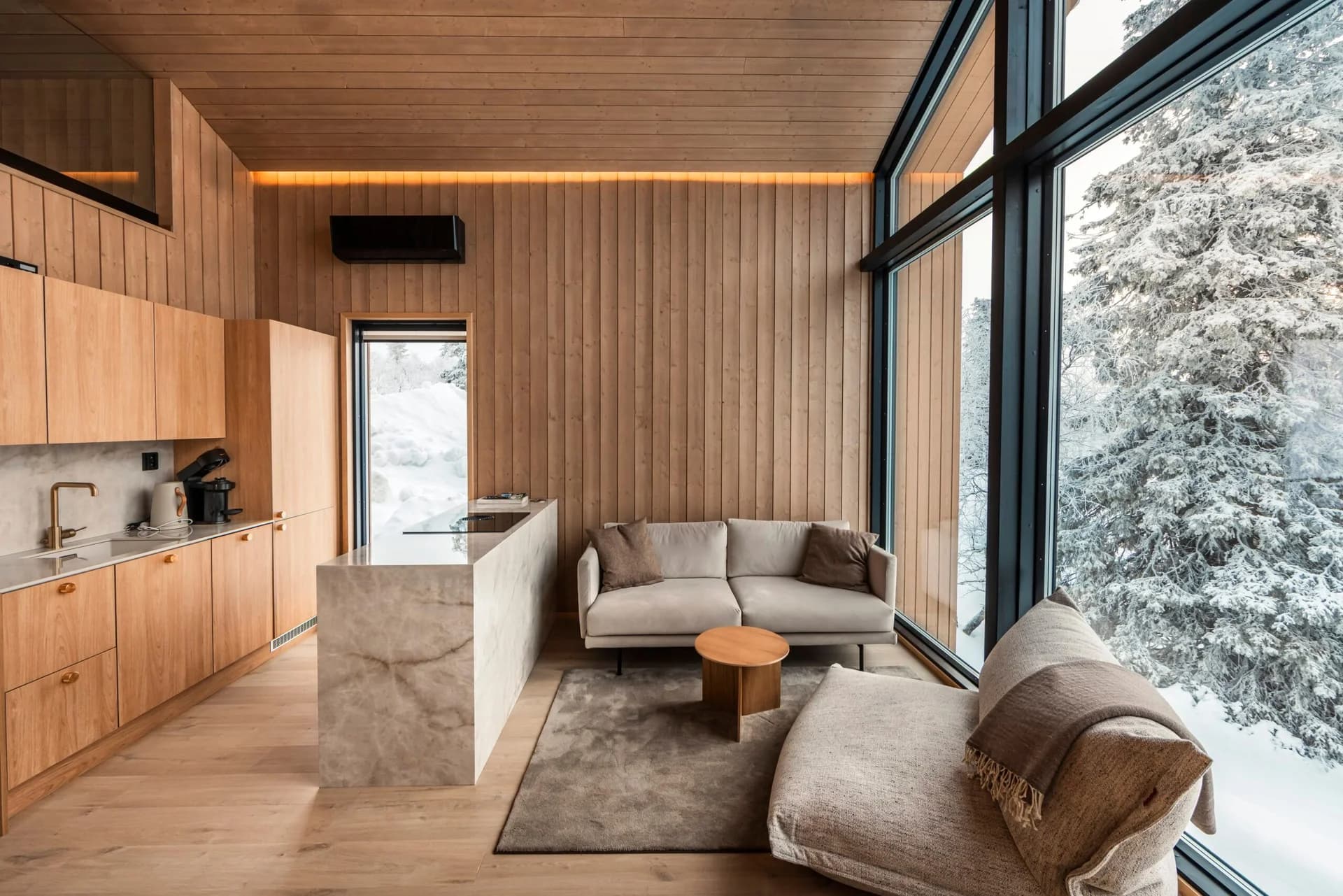 Terasa Chalet Tíšina